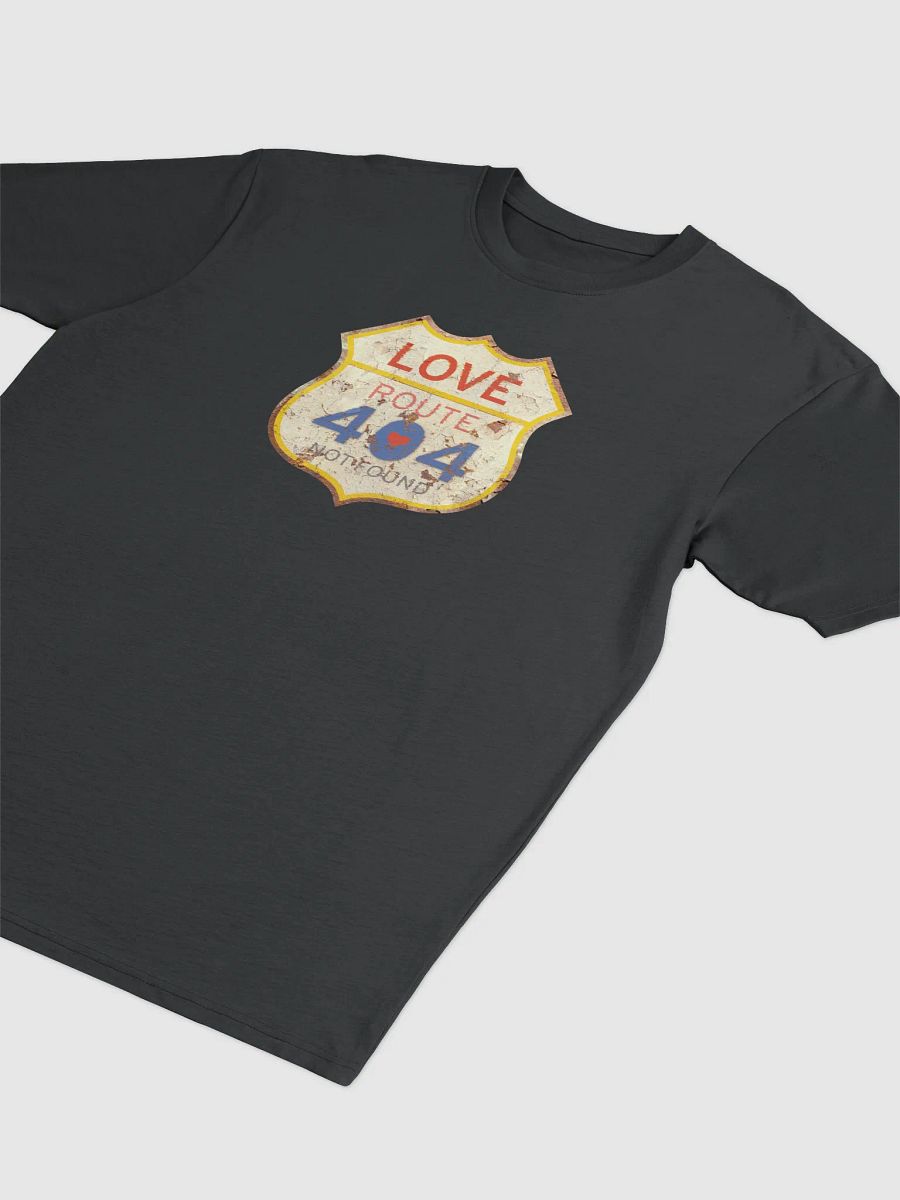 Love Route 404 Vintage Style Premium Heavyweight Tee, Unisex T-Shirt, Gift for Her Him Friends, Heart Broken Tee product image (31)