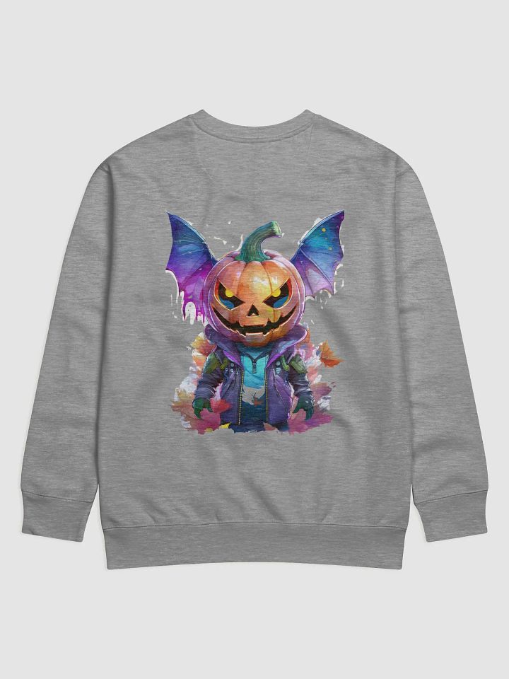 Halloween Mischievous Bats Vibing and Jack-O'-Lantern Wings Sweatshirt product image (2)