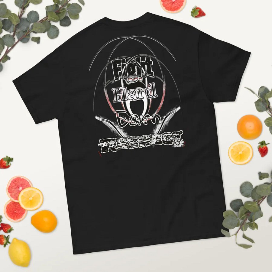 Fight Hard Earn Respect - Embroidered - Heavyweight T-Shirt product image (10)