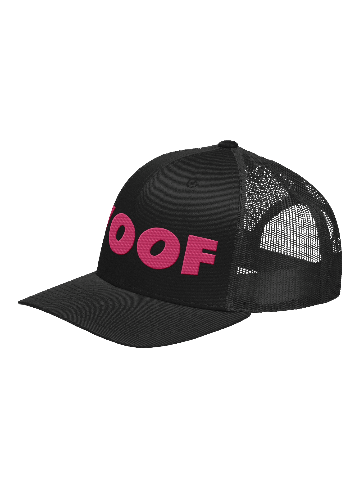 Embroidered WOOF Hat - Pink Thread Collection product image (2)