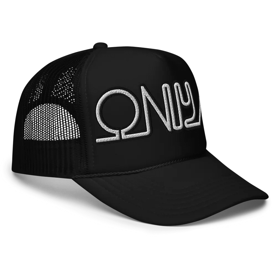 ONYA Embroidered Trucker Hat product image (7)