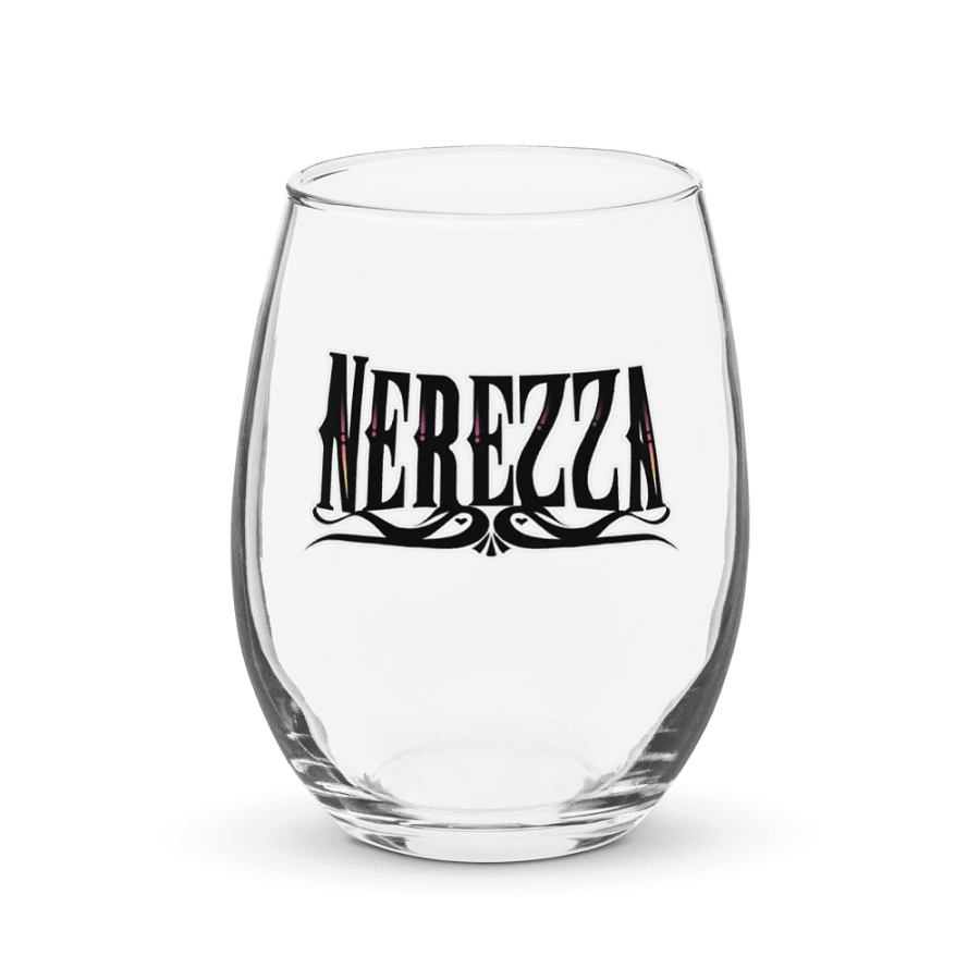 Nerezza Logo Stemless Wine Glass product image (1)
