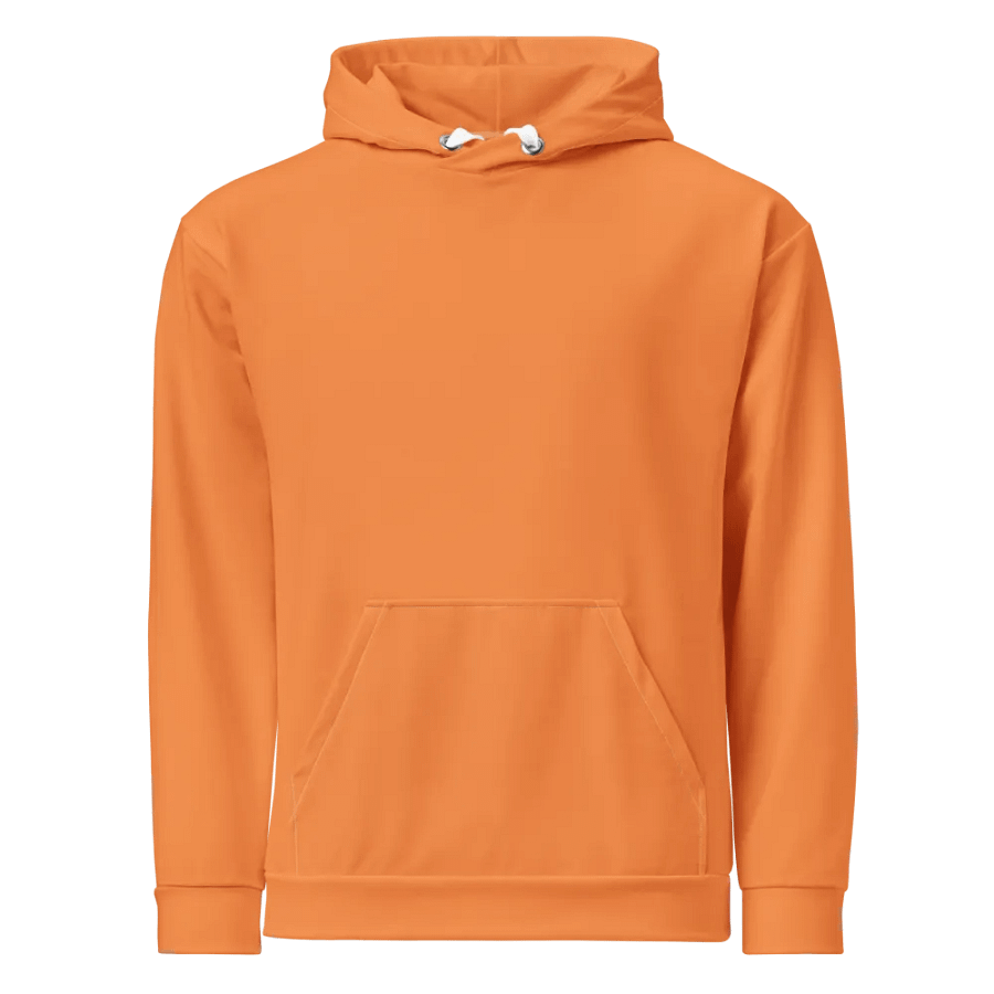Rebel Bloom Unisex Hoodie - Orange product image (2)
