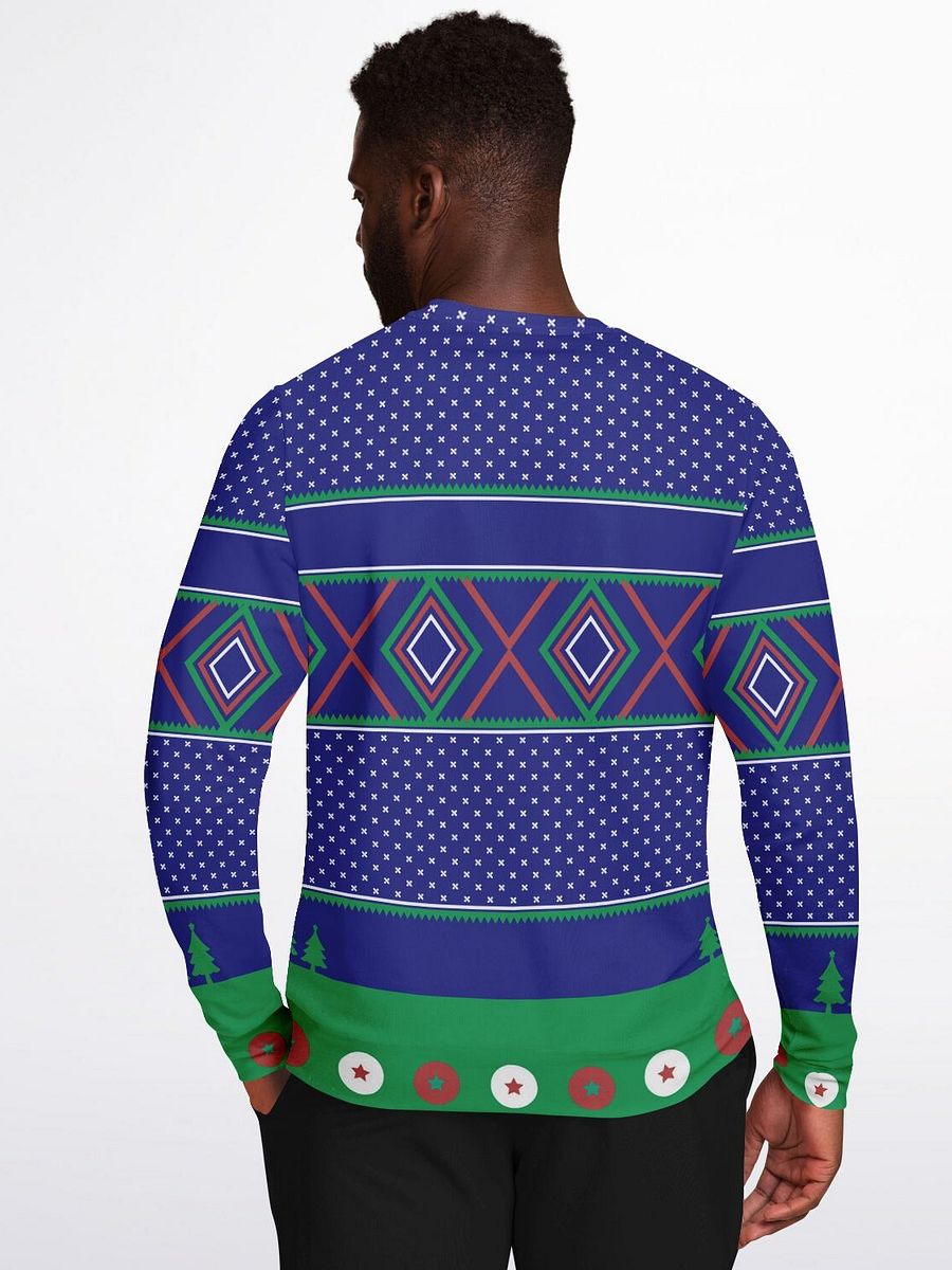 Fishmas Christmas Sweater | Funny Fishing Holiday Sweatshirt | Angler Winter Party Outfit | Fisherman Christmas Gift product image (6)