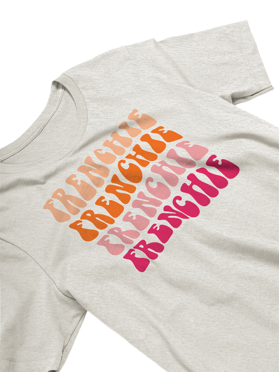 Frenchie Retro Wavy 70's Style Inspired T-Shirt product image (2)