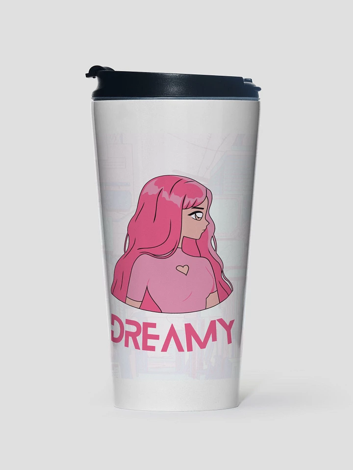 Anime Pink Logo Travel Mug product image (1)
