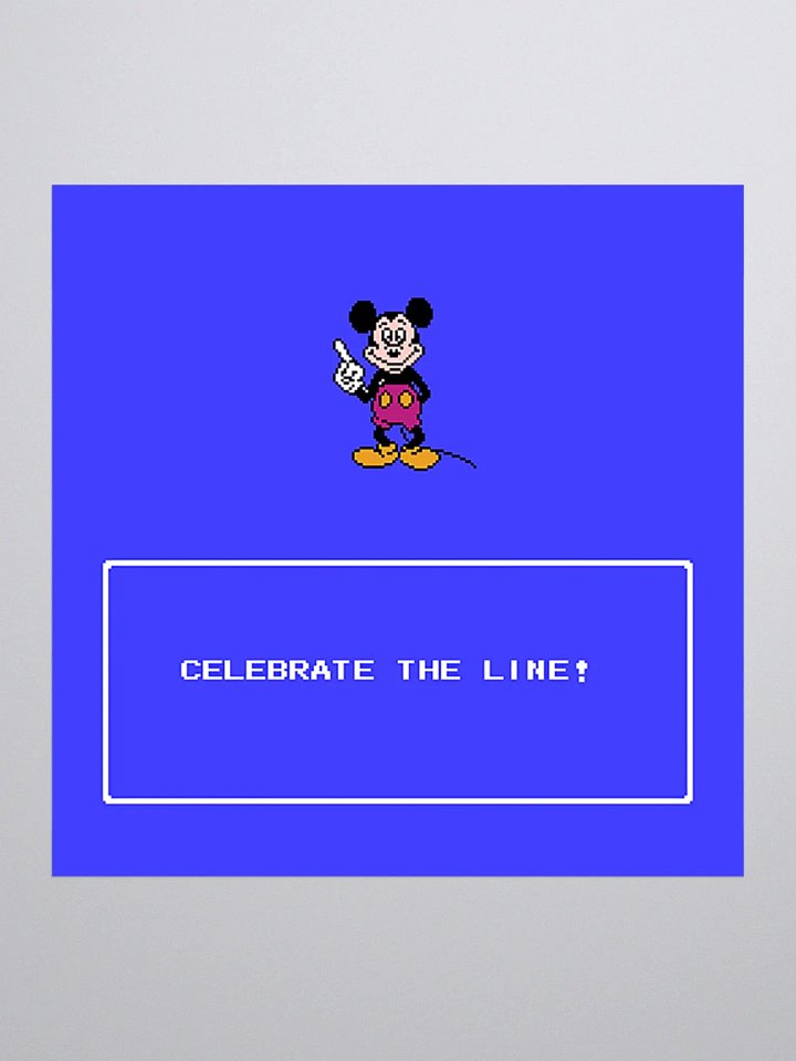 Celebrate the Line Sticker product image (1)