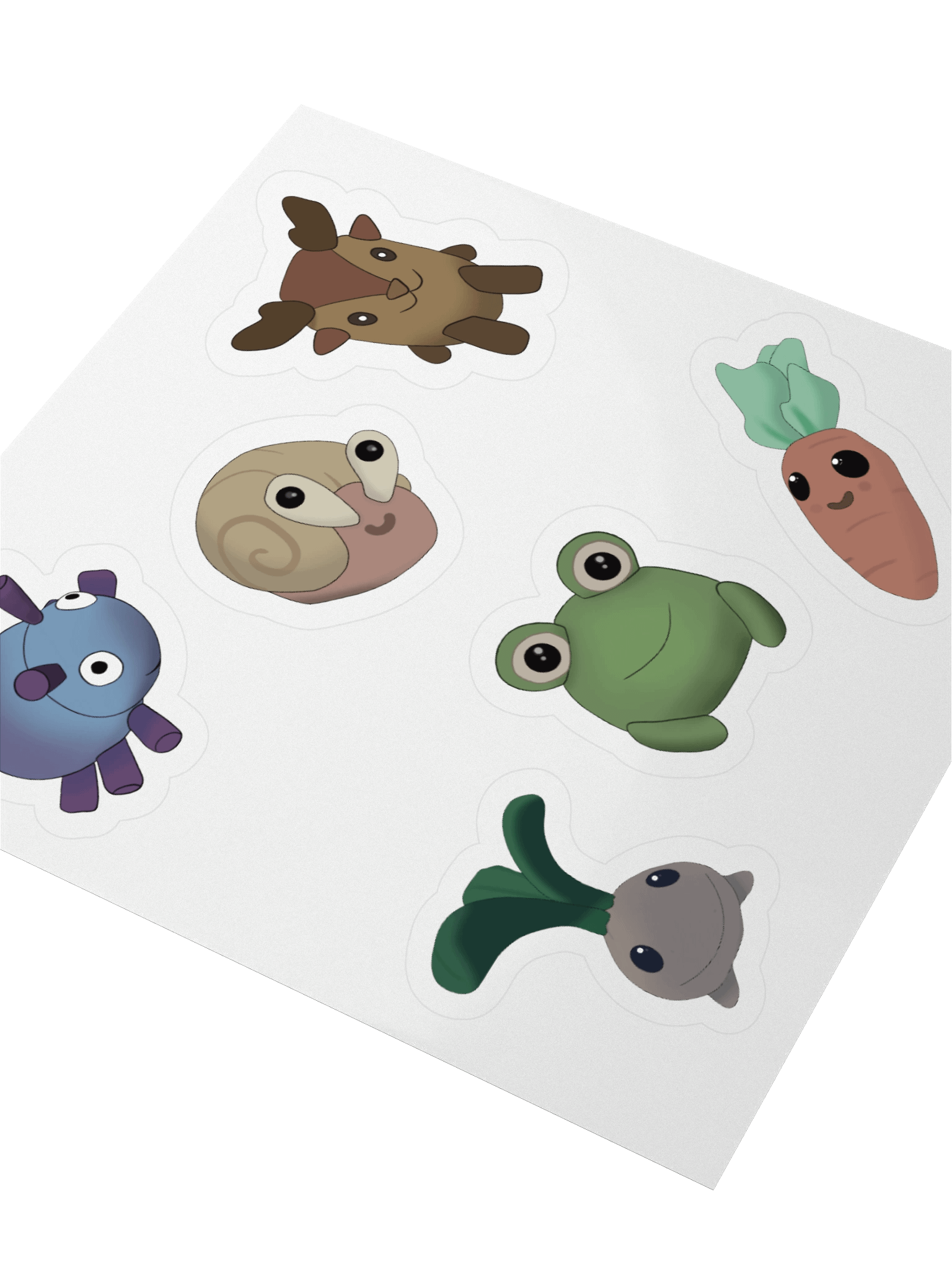 Lil Plushies Sticker Set – Palia-Inspired Cute Collectibles product image (3)