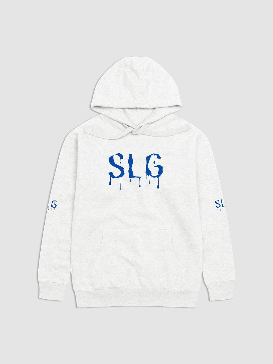 SLG BLUE AND WHITE HOODIE product image (1)