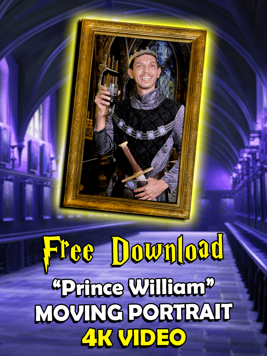Moving Portrait Video - Prince William [FREE DOWNLOAD] product image (1)