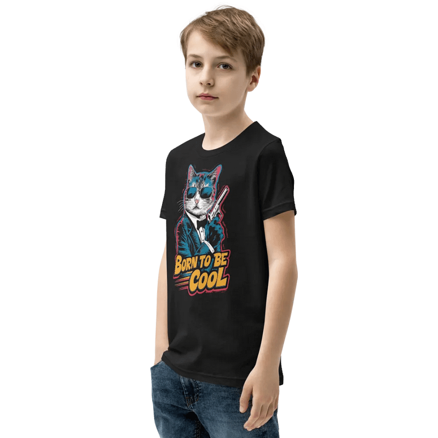 Born To Be Cool! Kid T-Shirt - Catter Design product image (3)