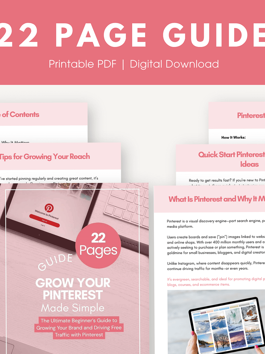 Grow your Pinterest made simple product image (3)