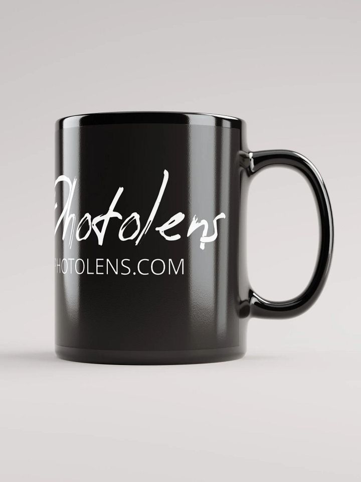 Taza negra brillante product image (1)