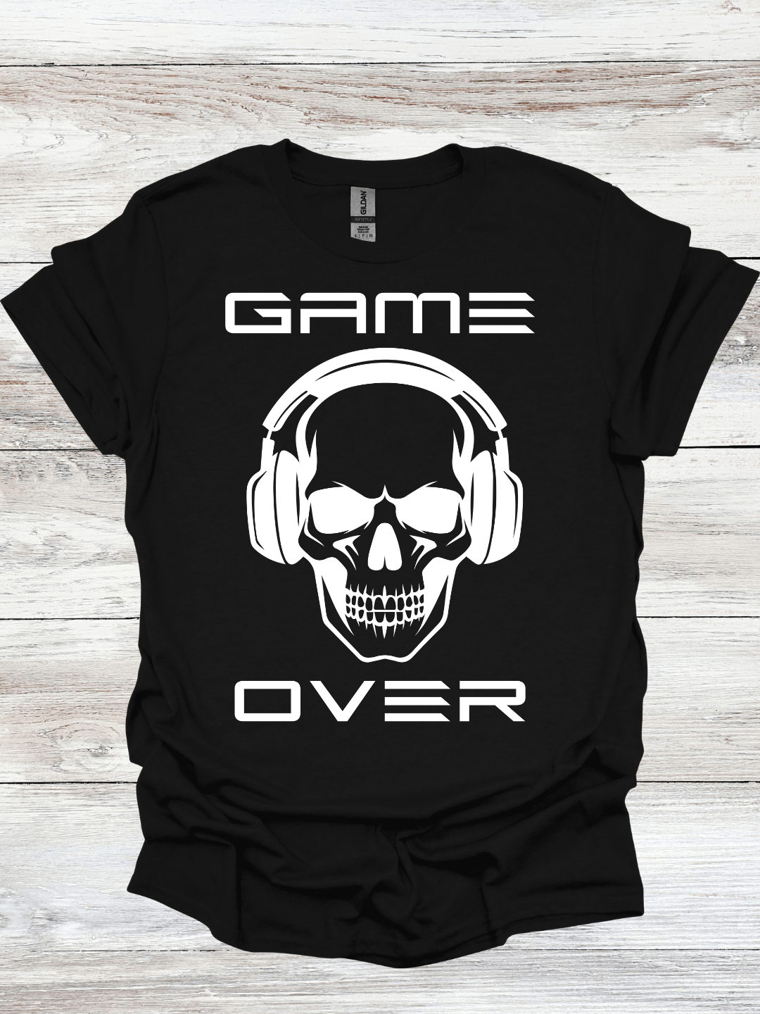 Game Over Skull T-Shirt product image (1)