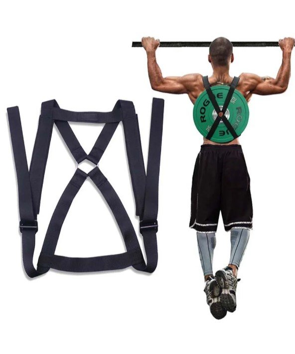 Weighted Vest Strap Barbell Plates for Home Pull-ups Plank Push-ups Weight Training Workout Portable Fitness Equipment product image (1)