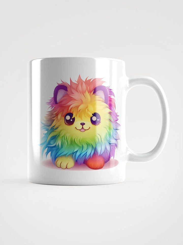 Fuzzy Ball of Love in a Rainbow of Colors Mug product image (1)