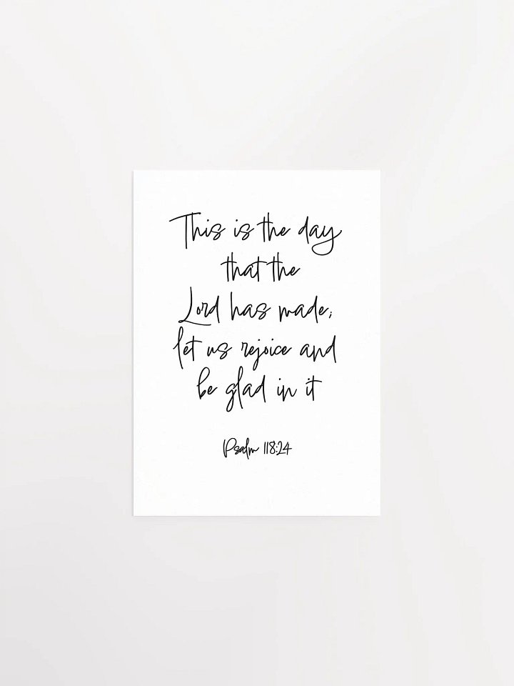 This is the Day - Print product image (1)