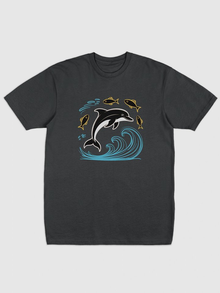 Jumping Dolphin Waves Men's Tee product image (2)