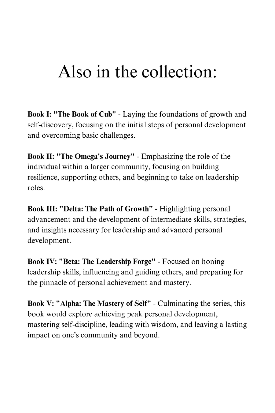 Two Wolves Collective: The Book of Cub - Your 30-Day Transformation Guide. Digital Edition. product image (7)