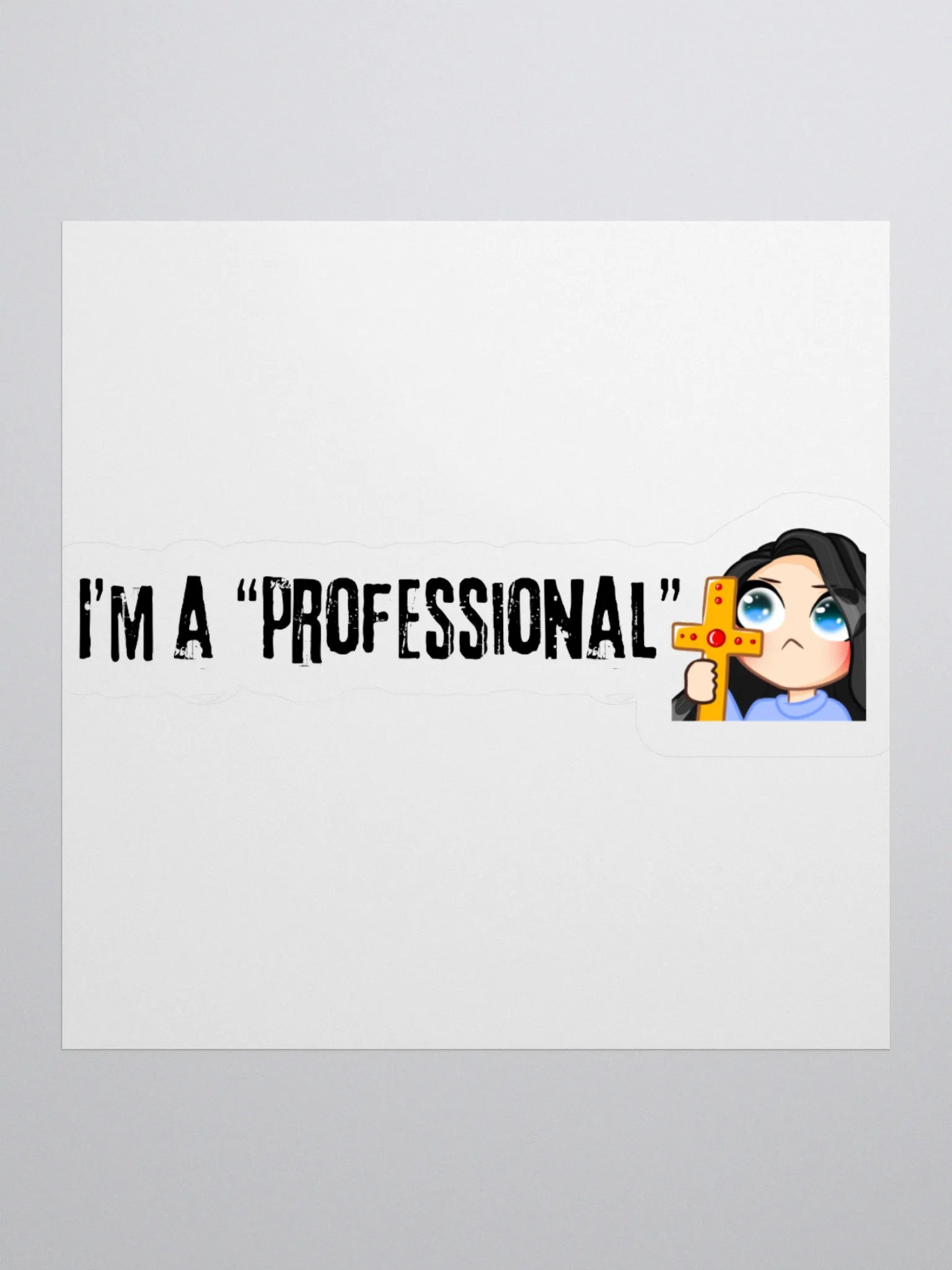 "Professional" Kiss Cut Stickers product image (1)