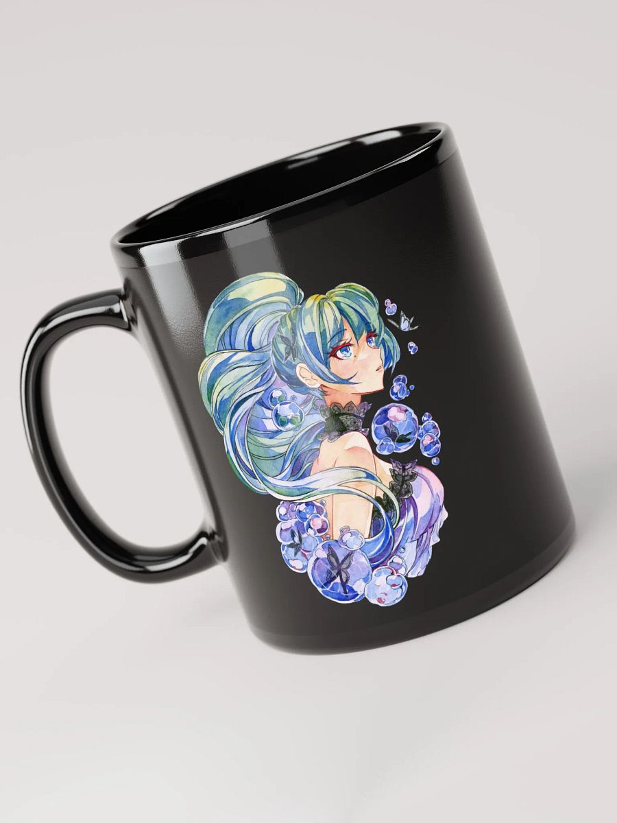 Bubble up from Dream Black Glossy Mug product image (5)