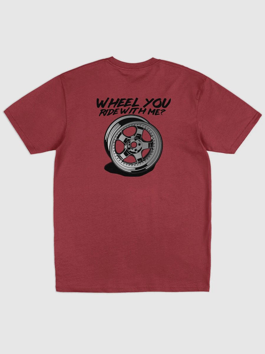 WHEEL YOU RIDE WITH ME - HEAVYWEIGHT SHIRT product image (2)