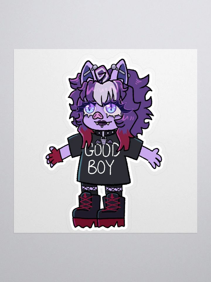 Trash Bat Char - skrunkly good boy [sticker] product image (1)