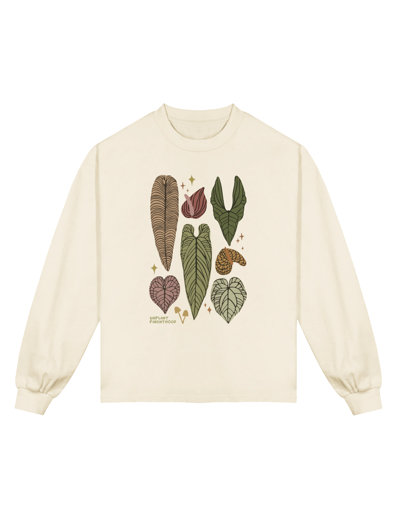 ANTHURIUM COLLAGE (front only) - Premium Heavyweight Long Sleeve product image (1)