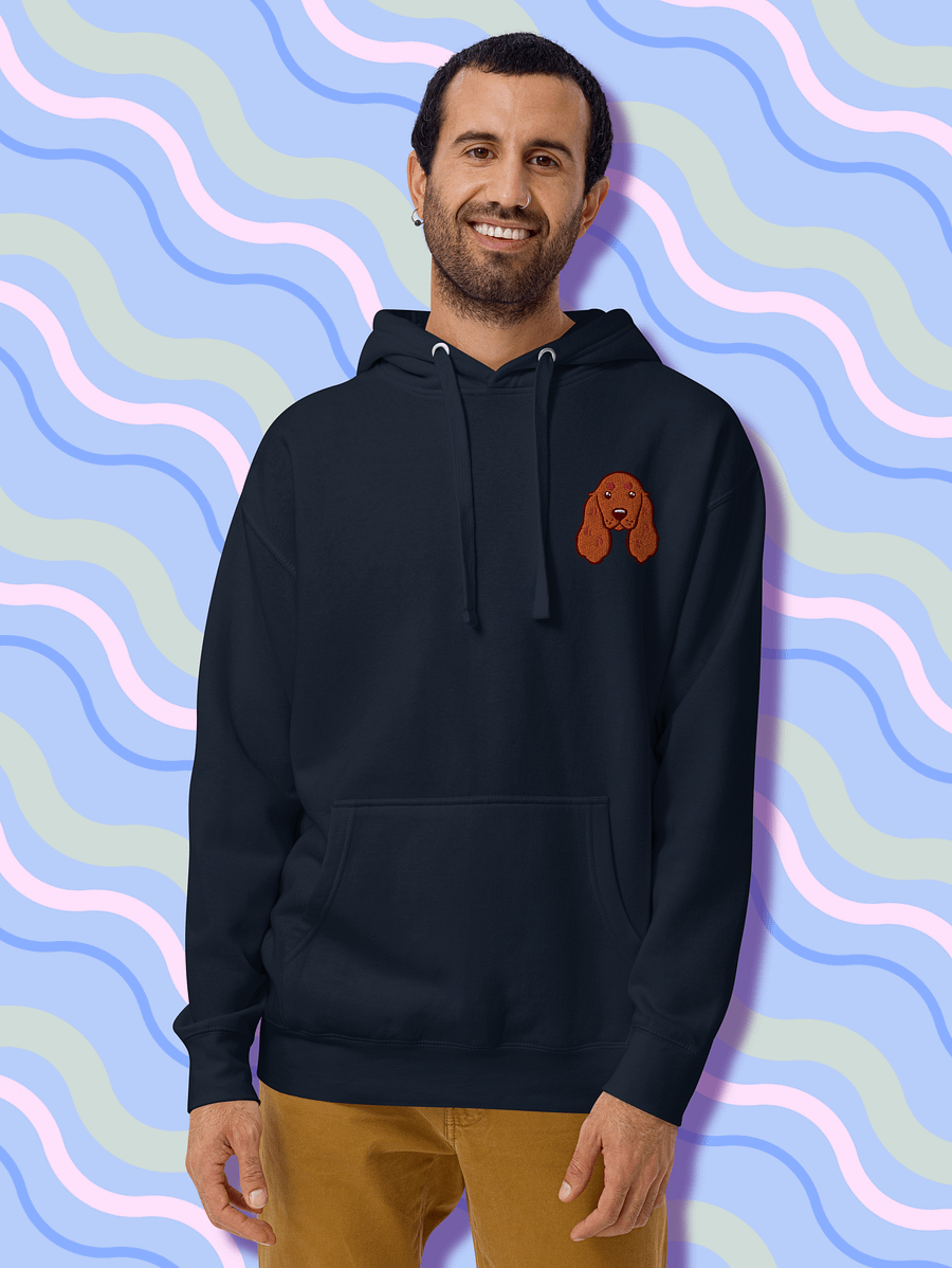 Floppy-Eared English Cocker Spaniel Pup Unisex Hoodie product image (31)
