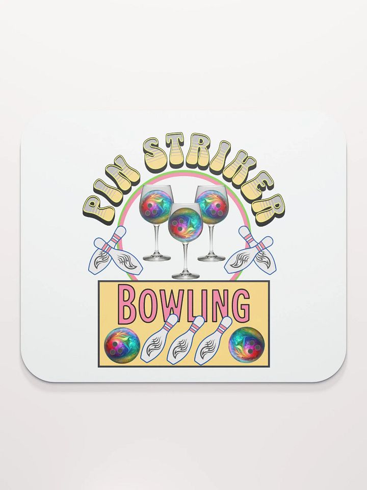 Pin Striker Bowling Mouse Pad product image (2)