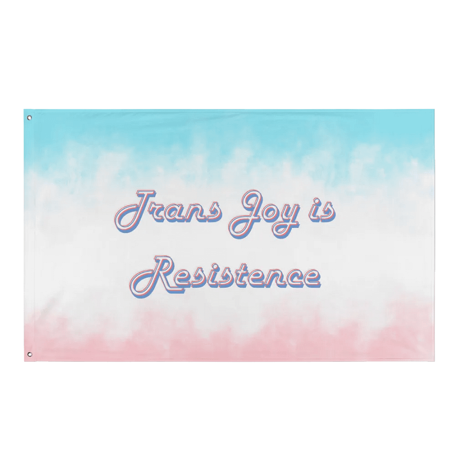 Resistors, Trans Joy is Resistance, Flag product image (1)