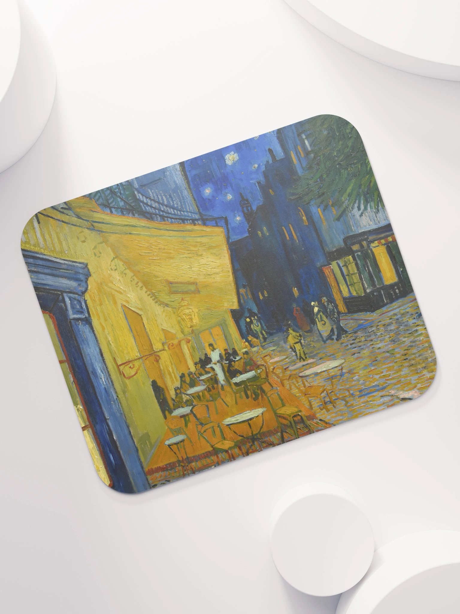 Café Terrace at Night Mouse Pad product image (7)