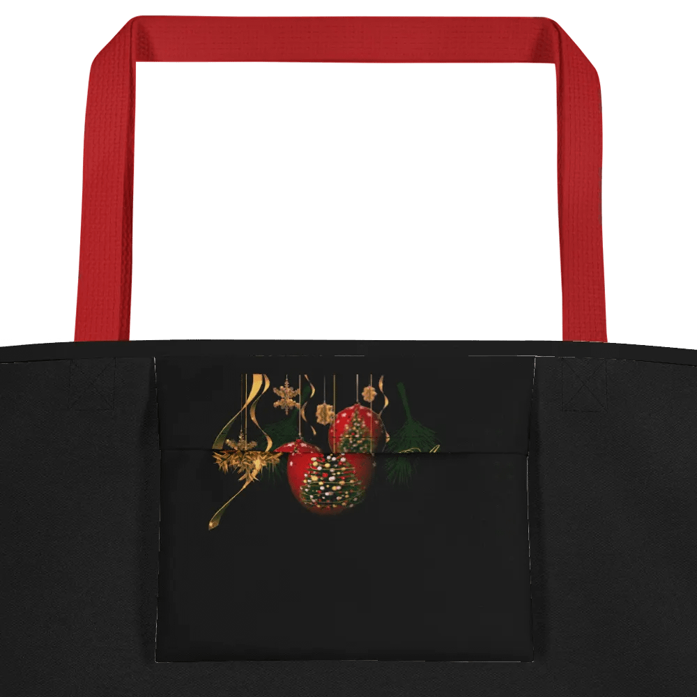 Customizable All-Over Print Tote Bag with Pocket for moms family friends colleagues product image (2)