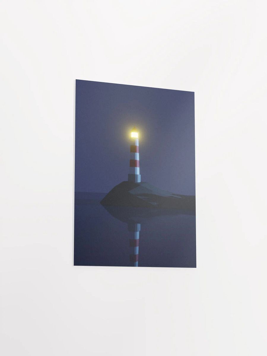 LowPloy Lighthouse Poster product image (15)