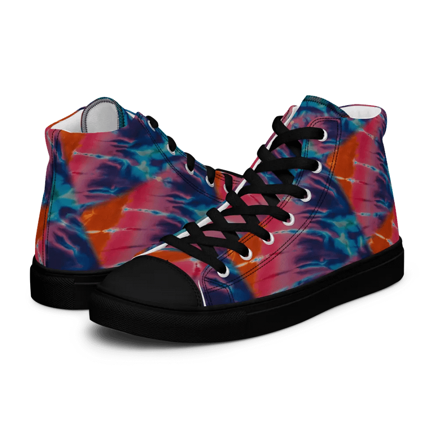 Tie-Dye High Top Canvas Shoes product image (10)