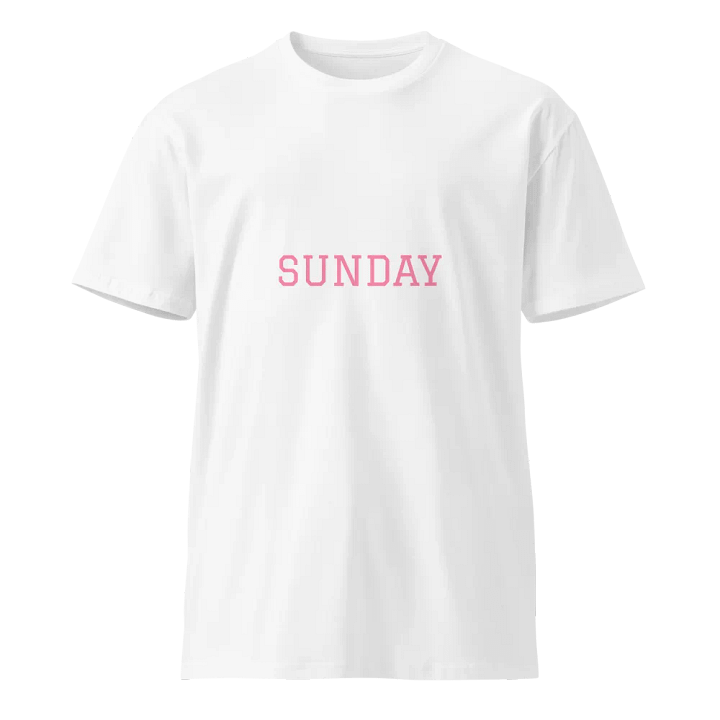 SUNDAY T-SHIRT product image (1)