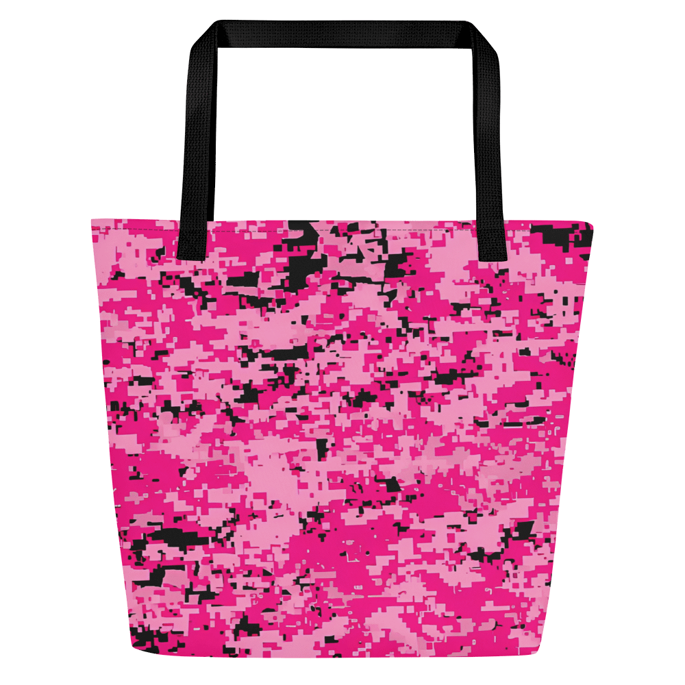 Pixel Chaos Custom Tote Bag product image (1)