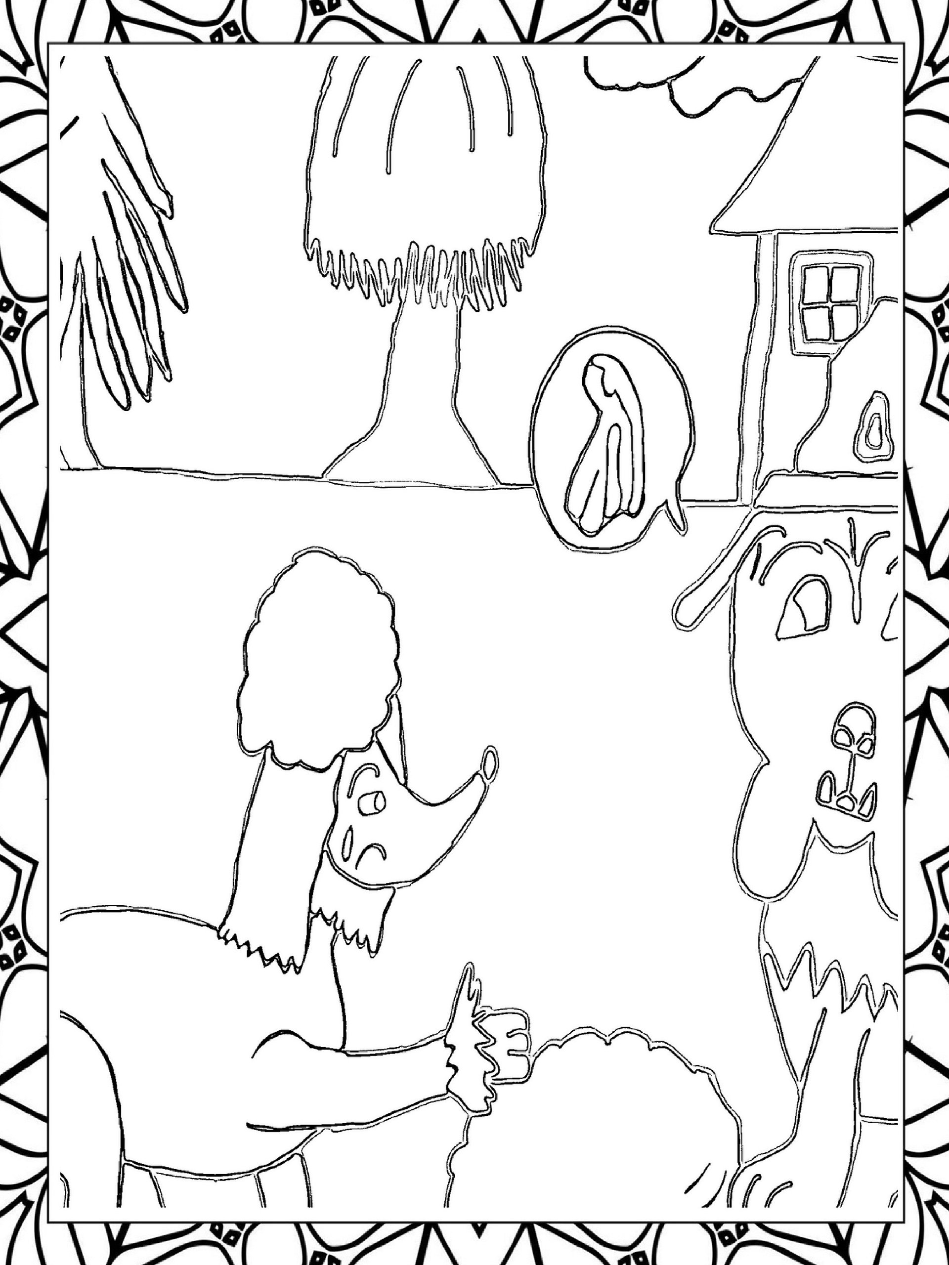 Maggy's Dog Day A Coloring Storybook for Girls product image (5)