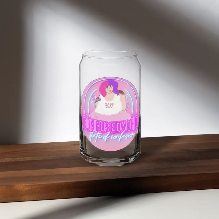 Character ADHD Logo Glass product image (35)