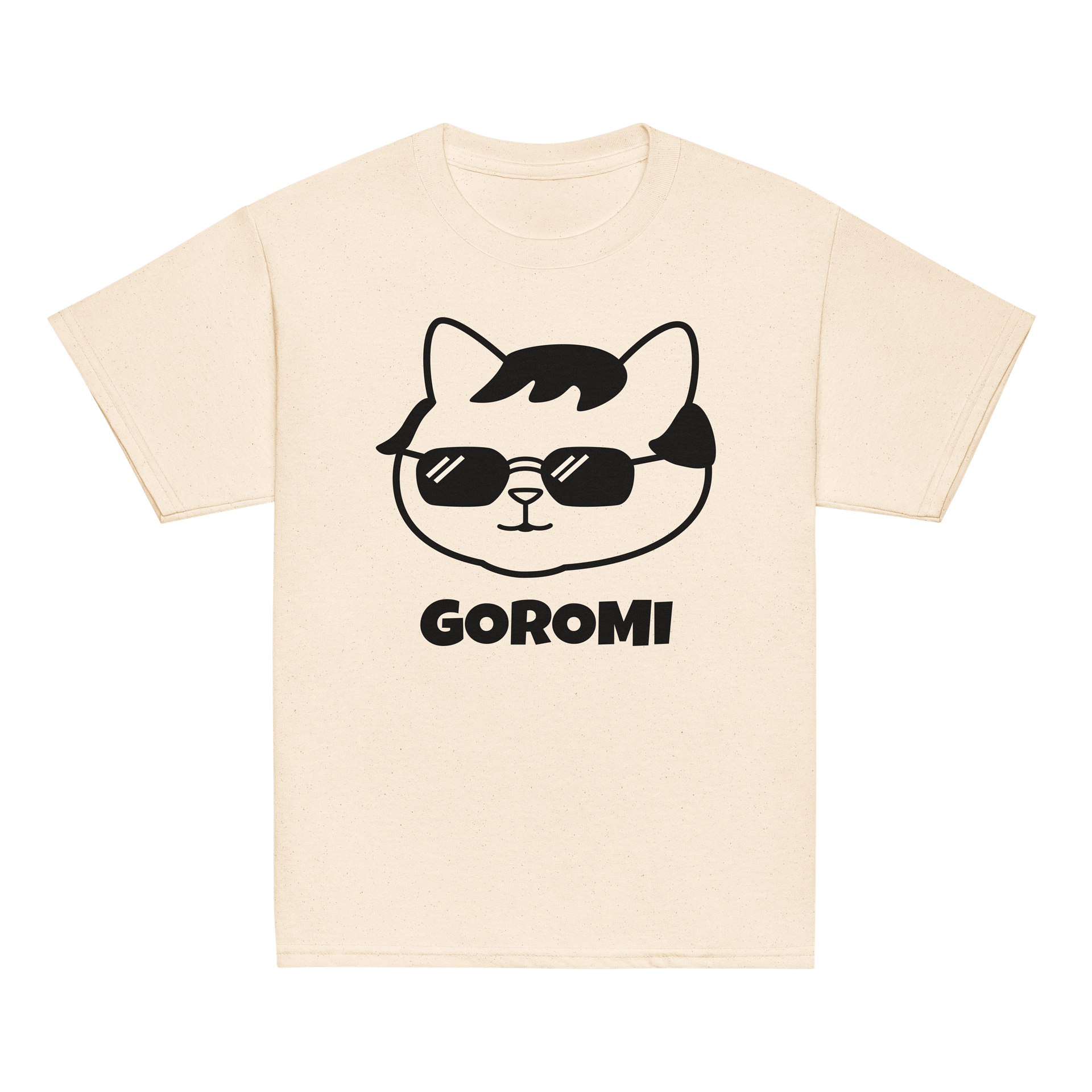 Goromi the Cat in Wig - Unisex Youth Heavyweight T-shirt product image (2)
