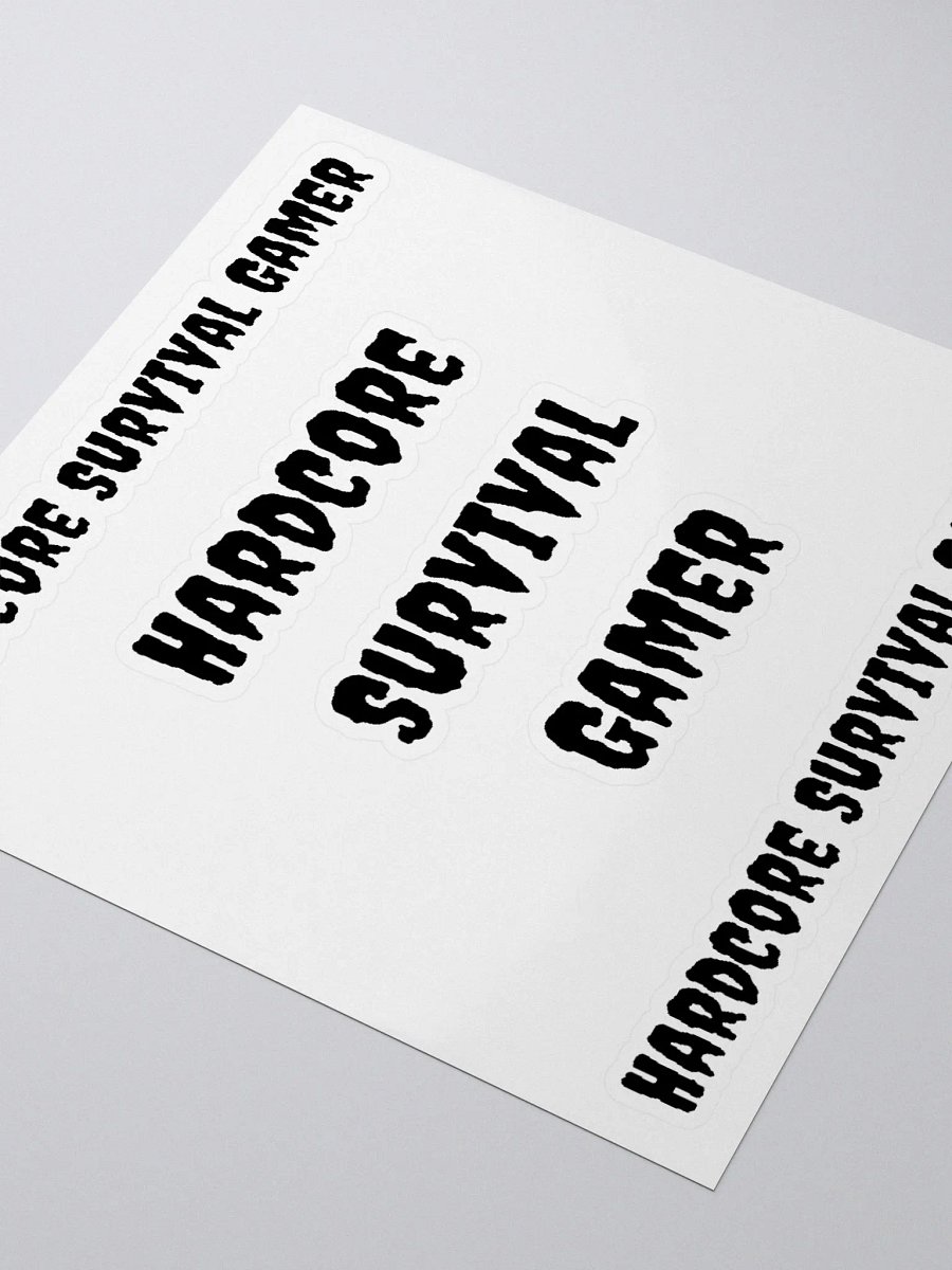 Hardcore Survival Sticker product image (3)