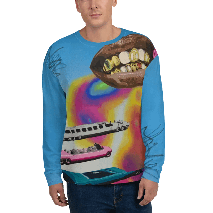 All Smiles Crewneck Sweatshirt product image (2)