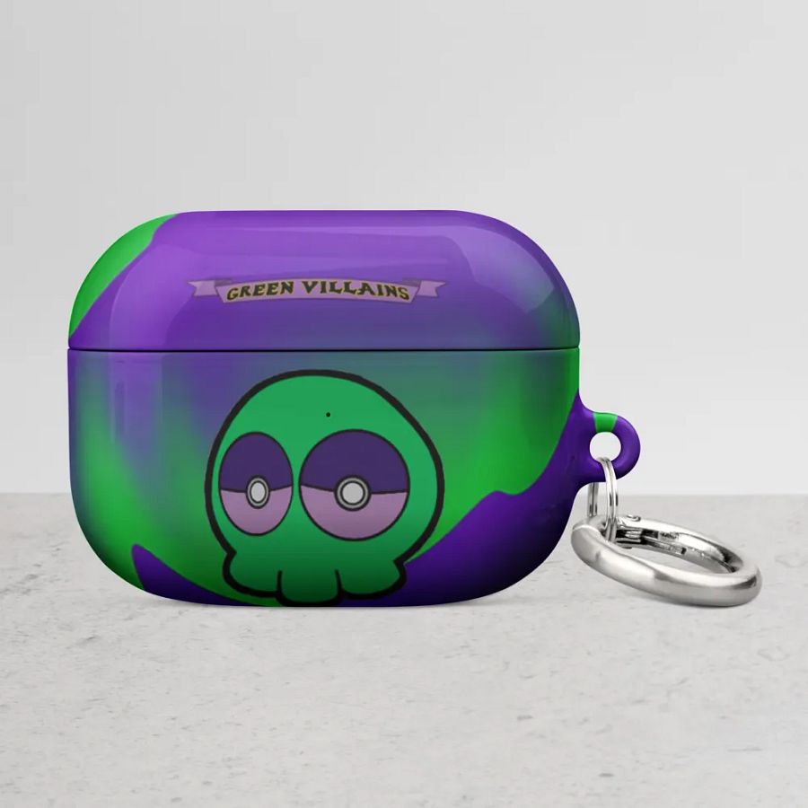 Green Skull Headphone Case product image (46)