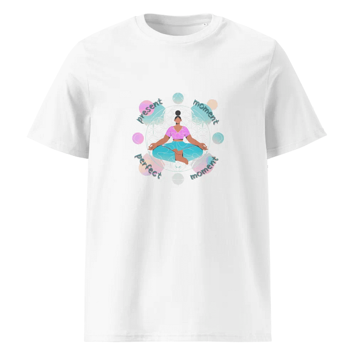 Present Moment Perfect Moment T-Shirt | Organic Cotton Mindfulness Tee product image (53)