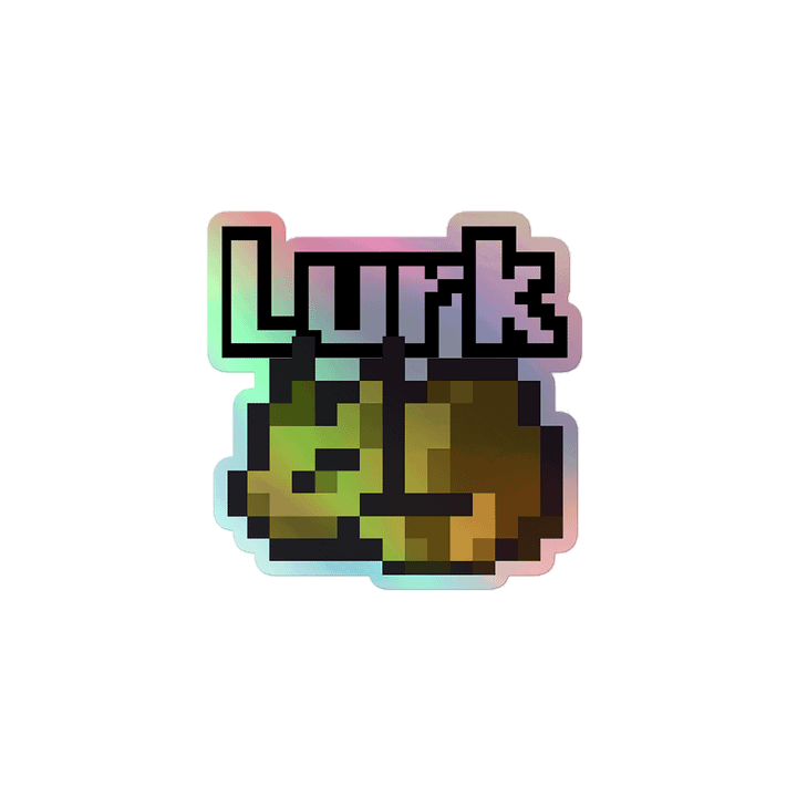 Lurk Holographic Cat Sticker Sheet product image (1)