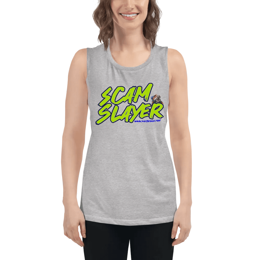Scam Slayer Ladies Tank product image (8)