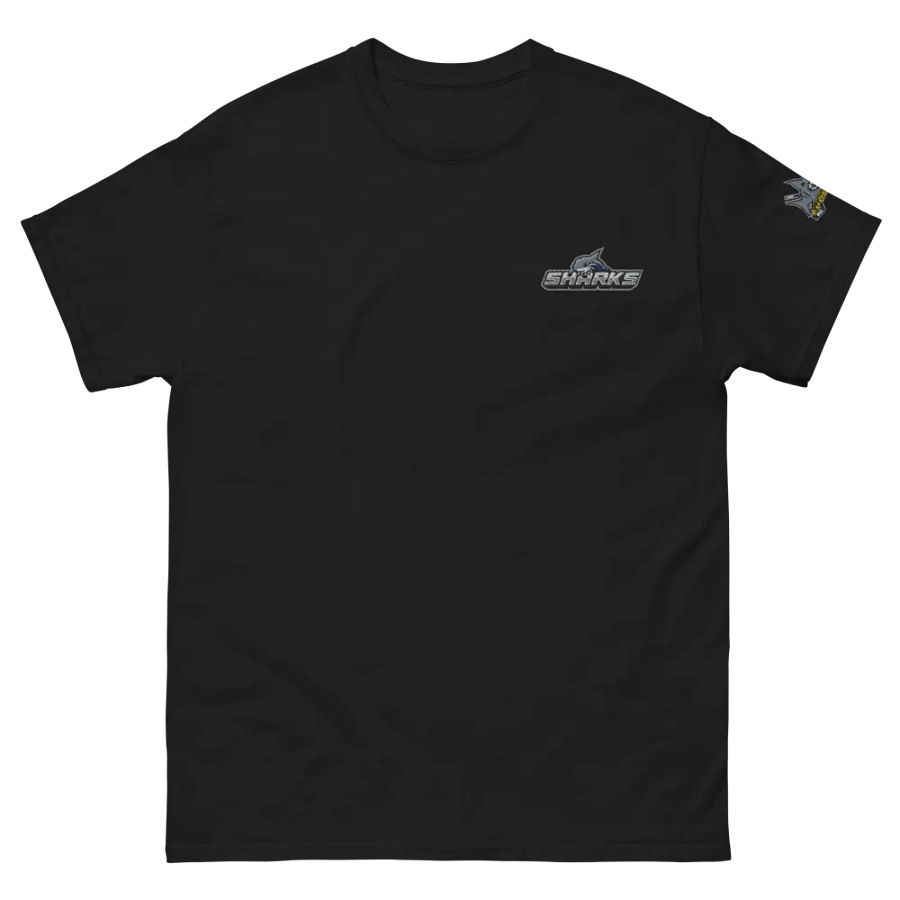 Sharks Casual Embroidered T Shirt product image (20)