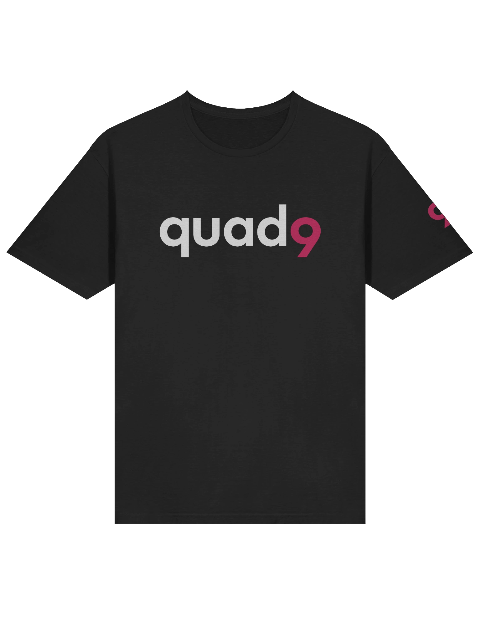 Quad9 White Logo T-Shirt product image (3)