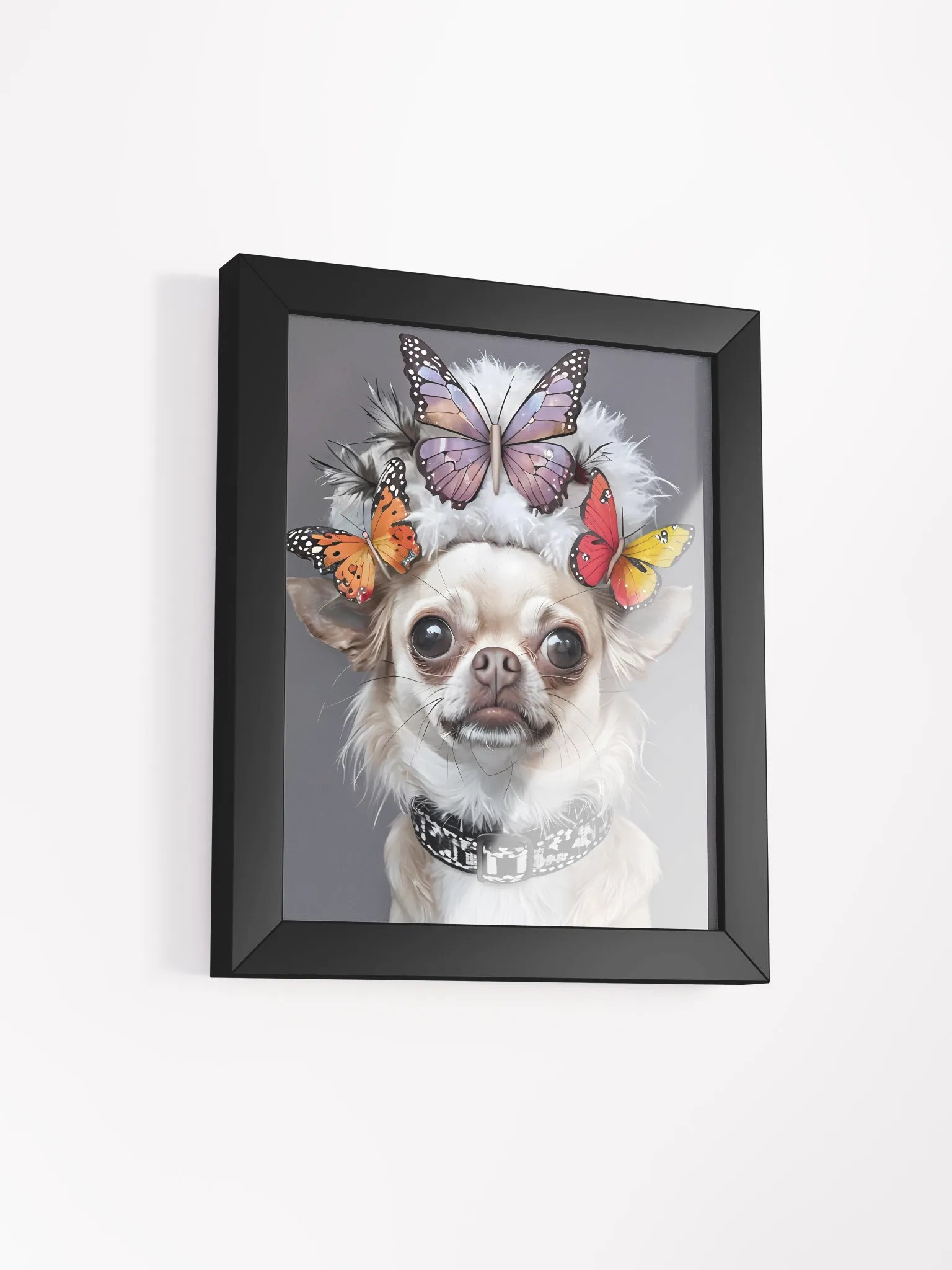 Butterfly Crowned Chihuahua Poster product image (3)