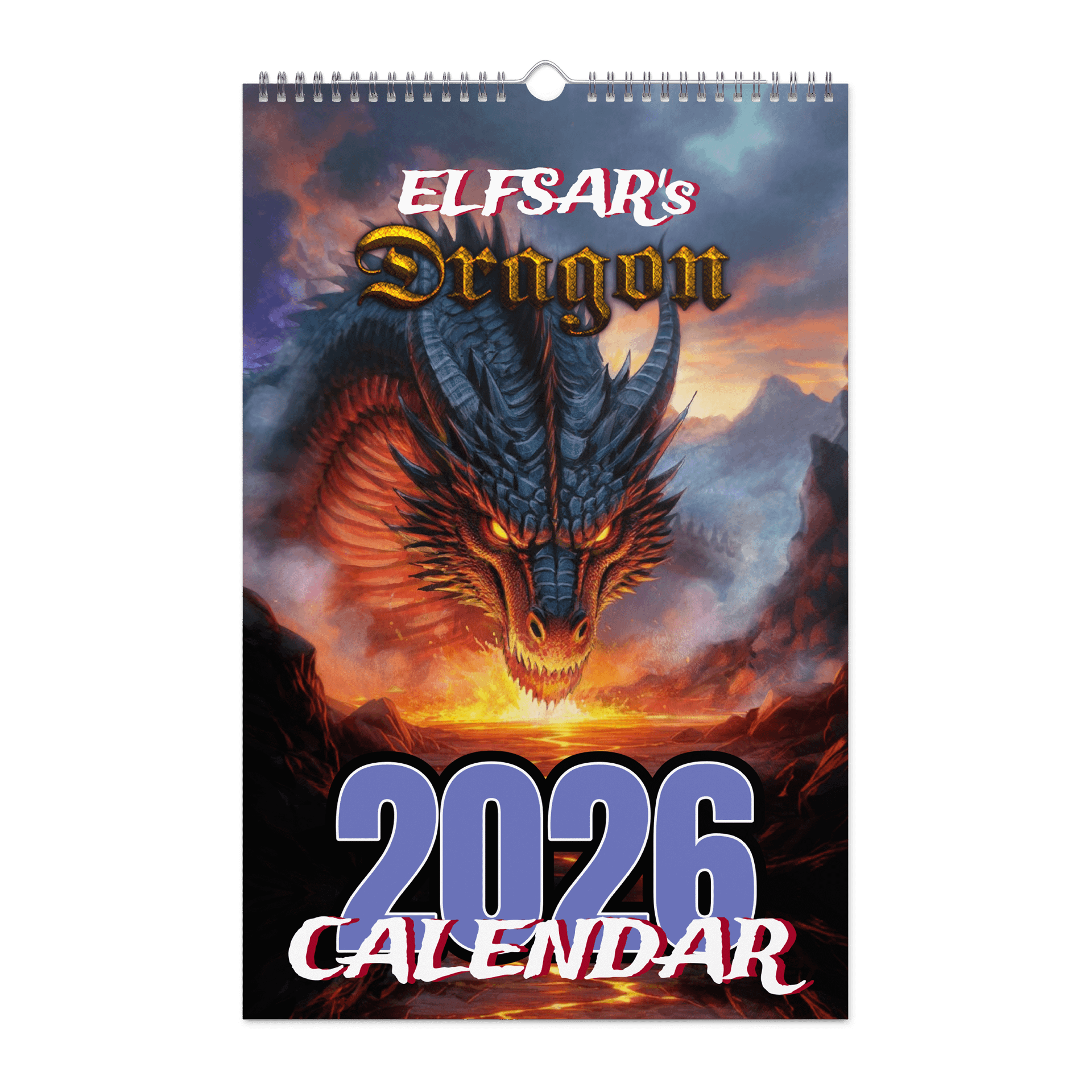 ELFSAR's 2026 Dragon Calendar product image (1)
